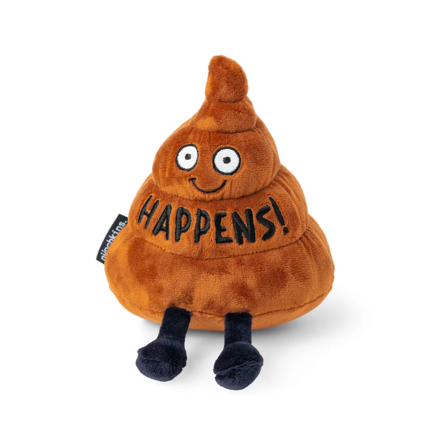 Punchkins "Happens!" Plush Poop Emoji