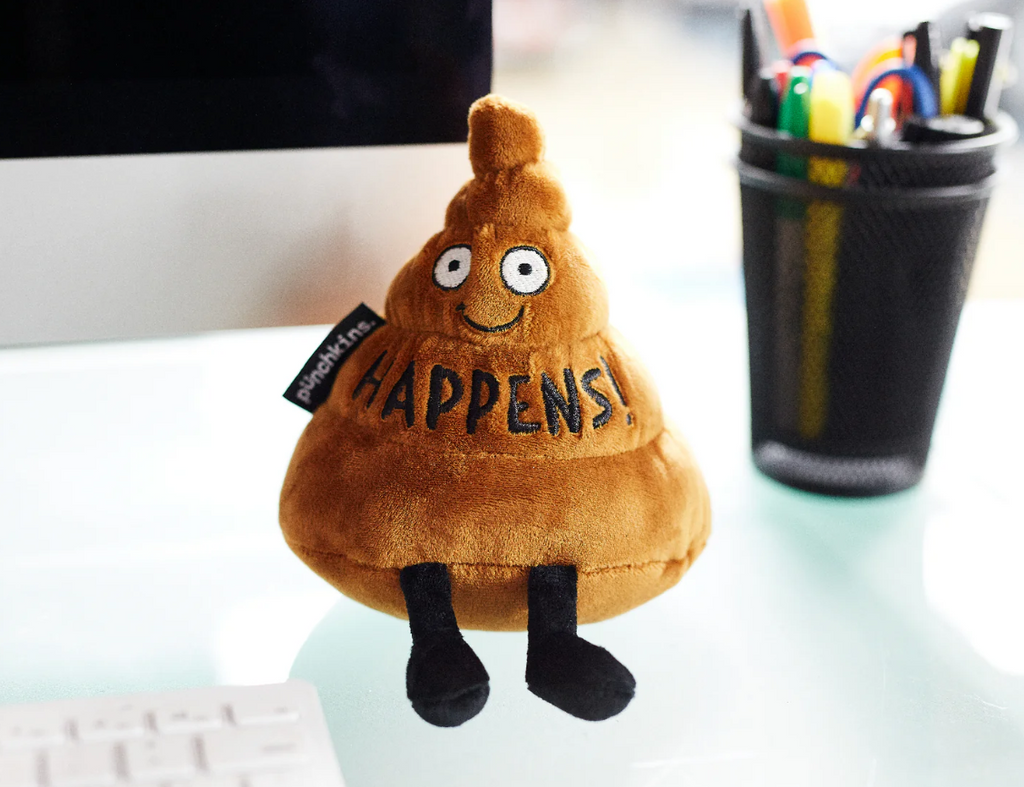 Punchkins "Happens!" Plush Poop Emoji