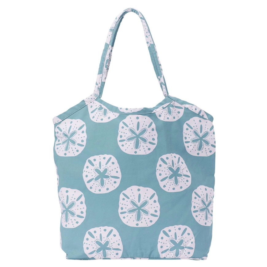 Rock Flower Paper Large Bucket Bag Sand Dollar