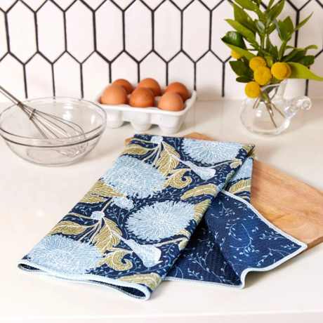 rockflowerpaper Blu Kitchen Tea Towel - Thumbnail 2