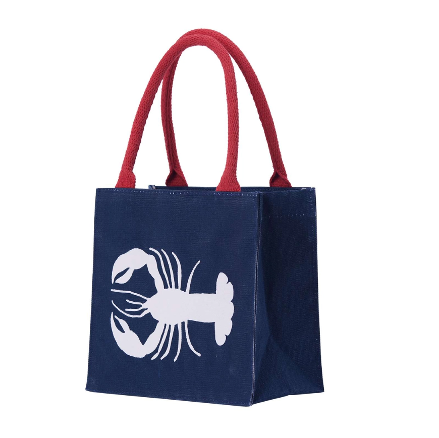 RockFlowerPaper Itsy Bitsy Gift Bag Lobster Navy