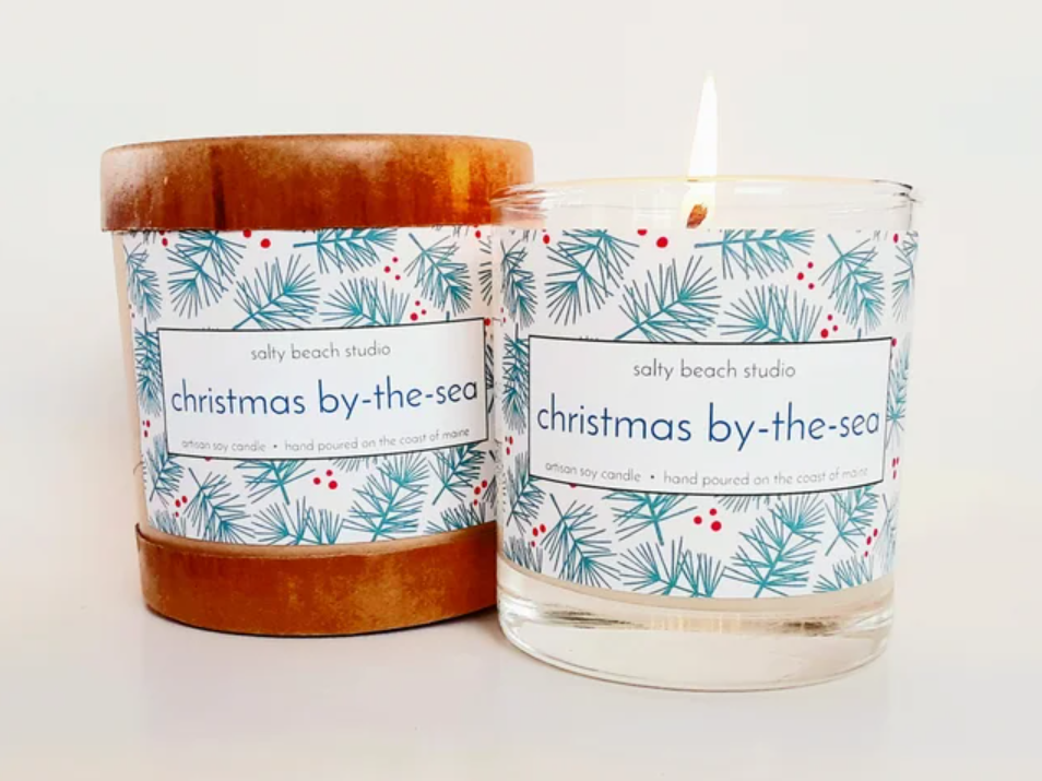 Salty Beach Studio Soy Candle - Christmas by the Sea