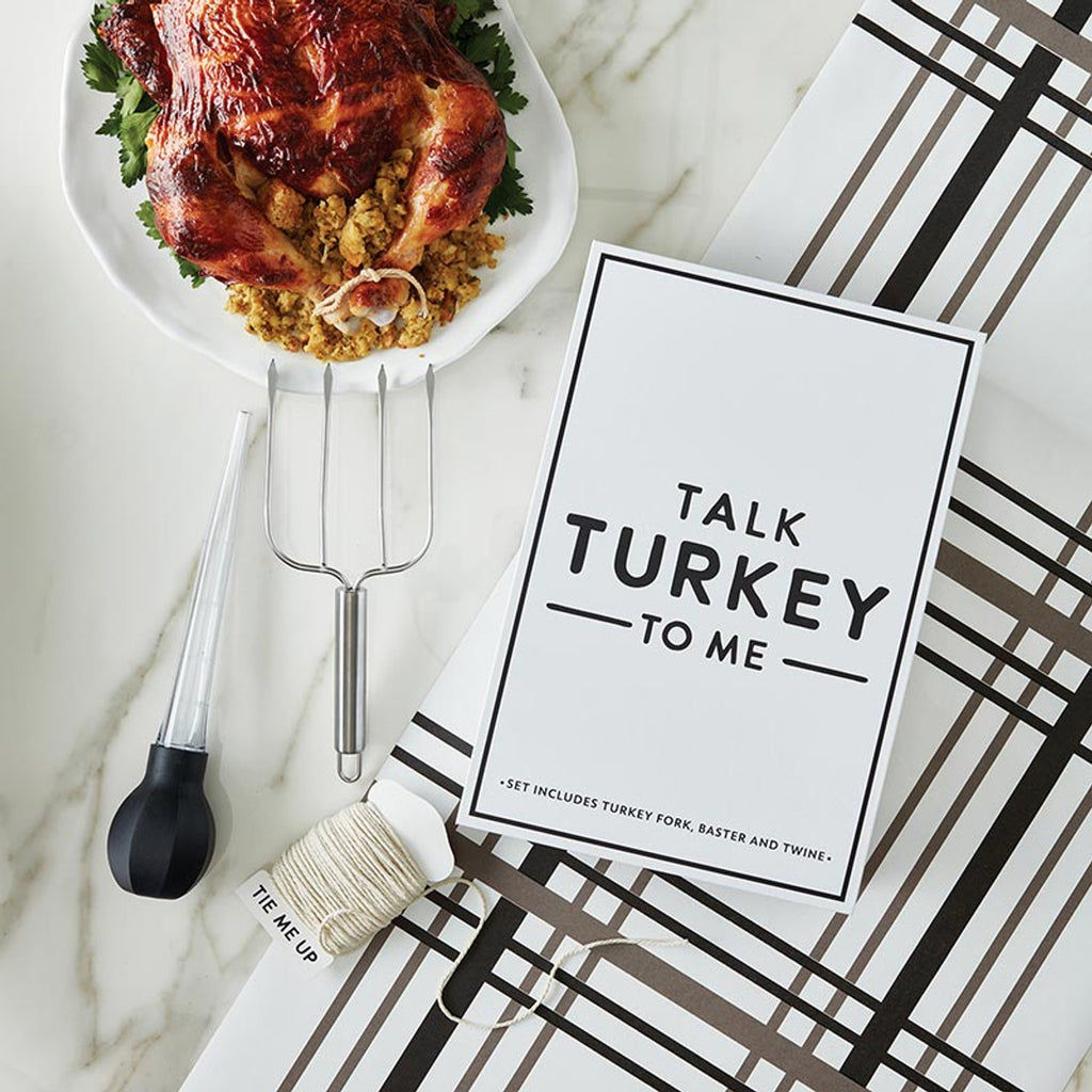 Turkey baster book box displayed on a kitchen counter