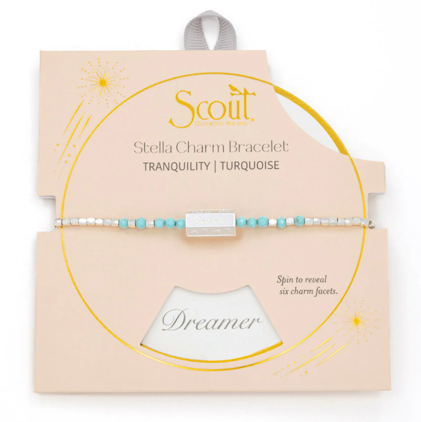 Scout Curated Wears Stella Bracelet - Tranquility/Turquoise/Silver