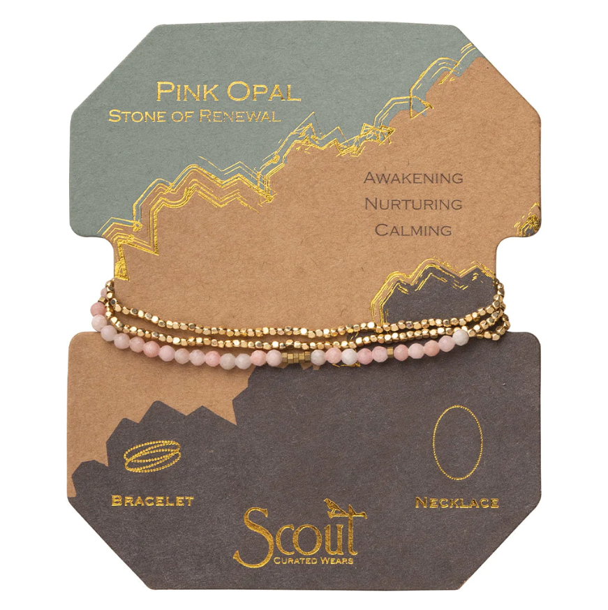 Scout Curated Wears Delicate Stone Pink Opal