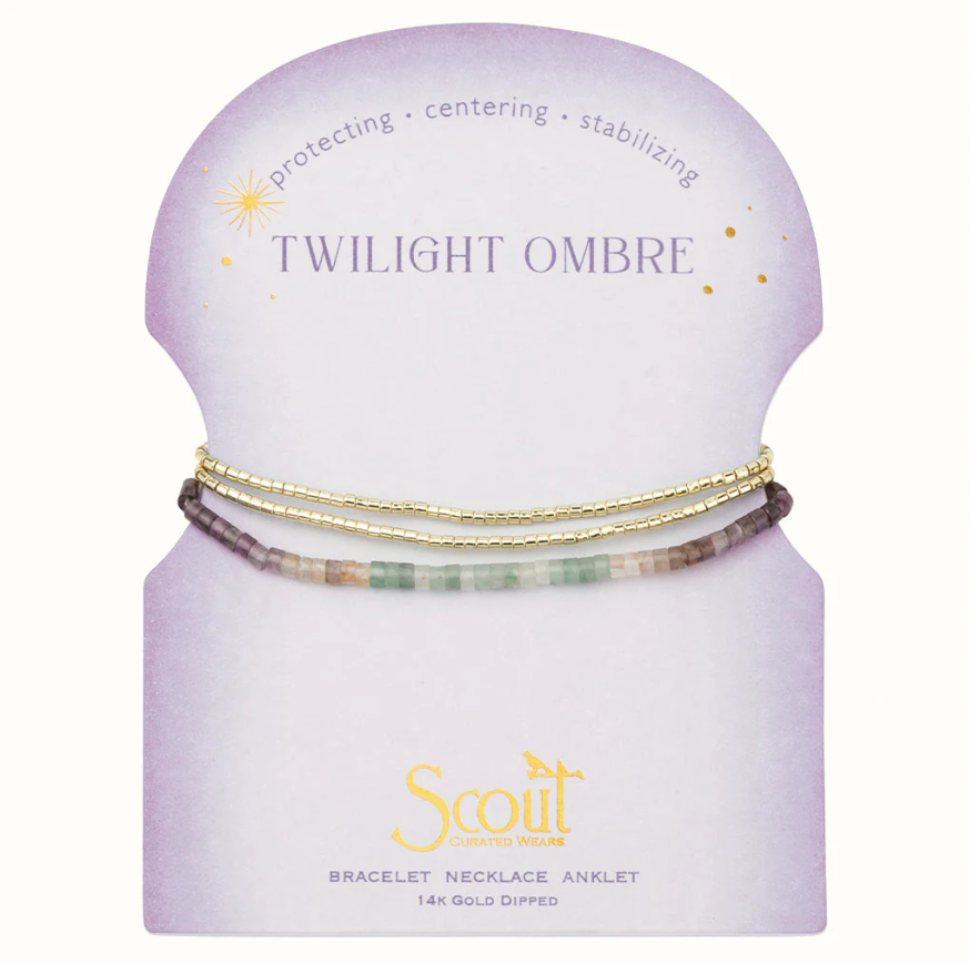 Scout Curated Wears Ombre Stone Wrap - Twilight/Gold