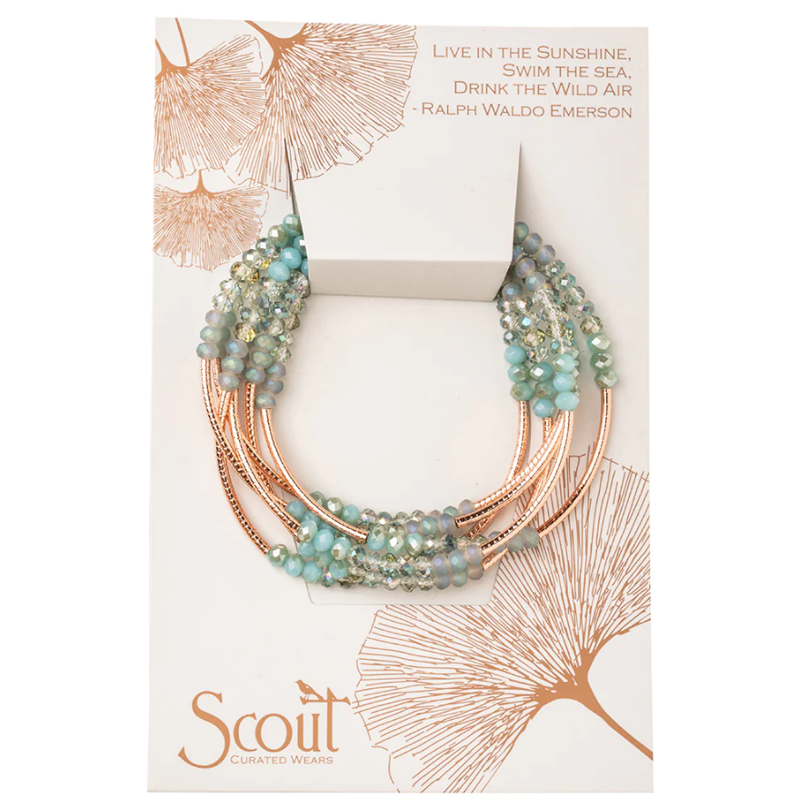 Scout Curated Wears Scout Wrap : Neptune/rose gold