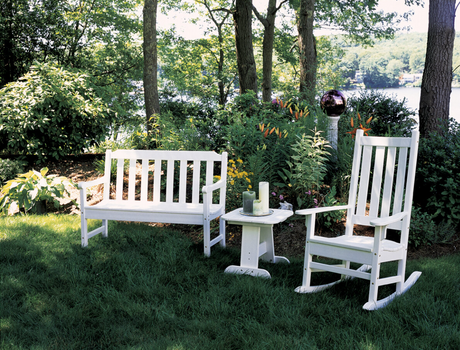 Seaside Casual Newport 4' Bench - Thumbnail 3