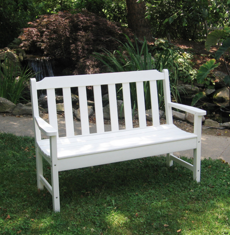 Seaside Casual Newport 4' Bench - Thumbnail 2