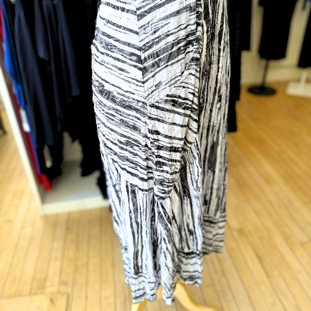 Shana Crinkle Stripe Dress