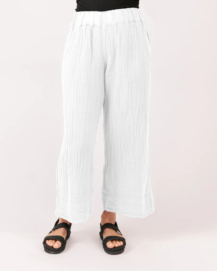 Shannon Passero Reyanna Crop Pant White