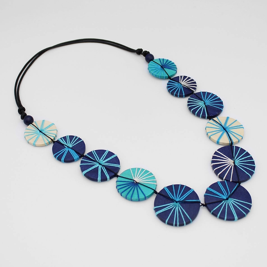 Sylca Azalea Necklace Blue