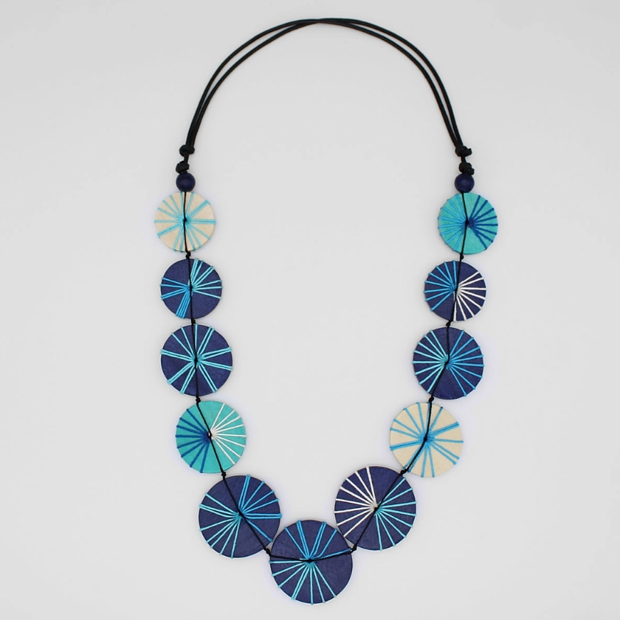 Sylca Azalea Necklace Blue