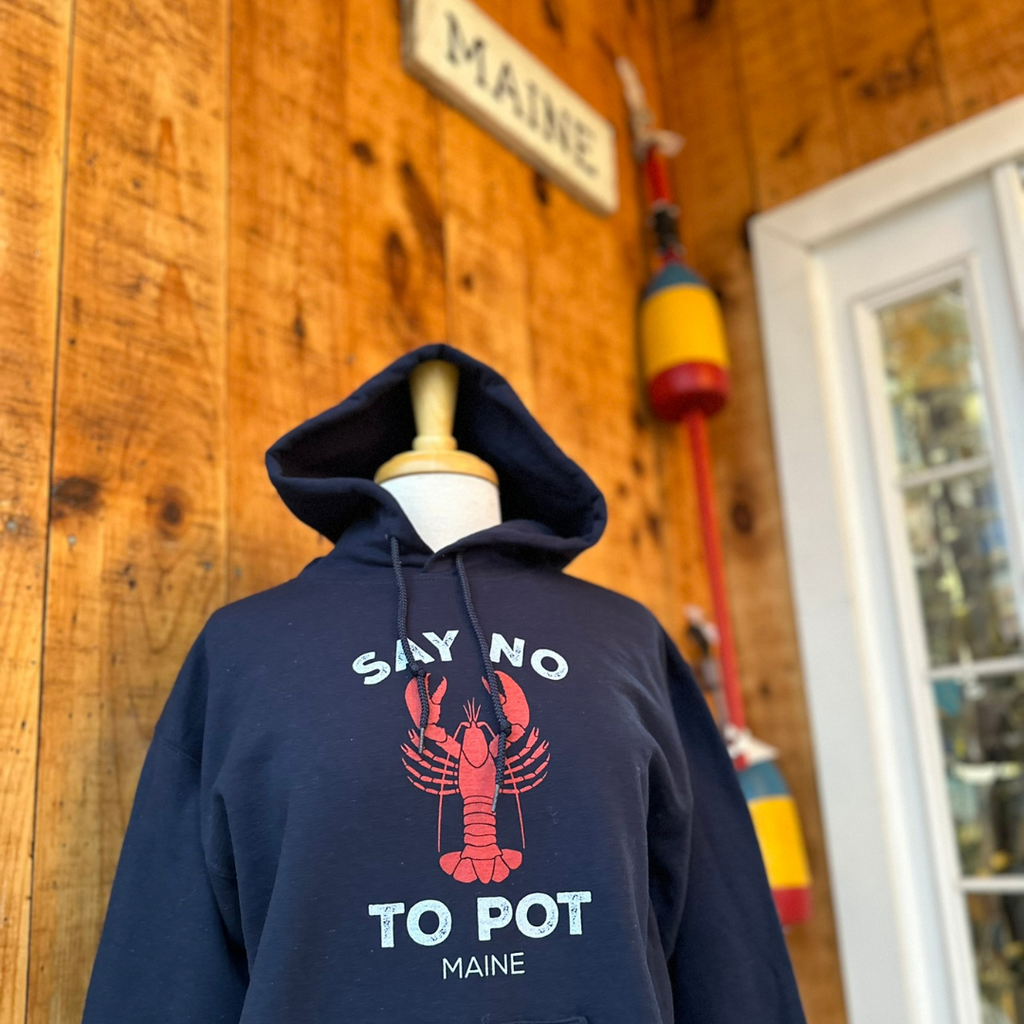 Say No To Pot Hoodie
