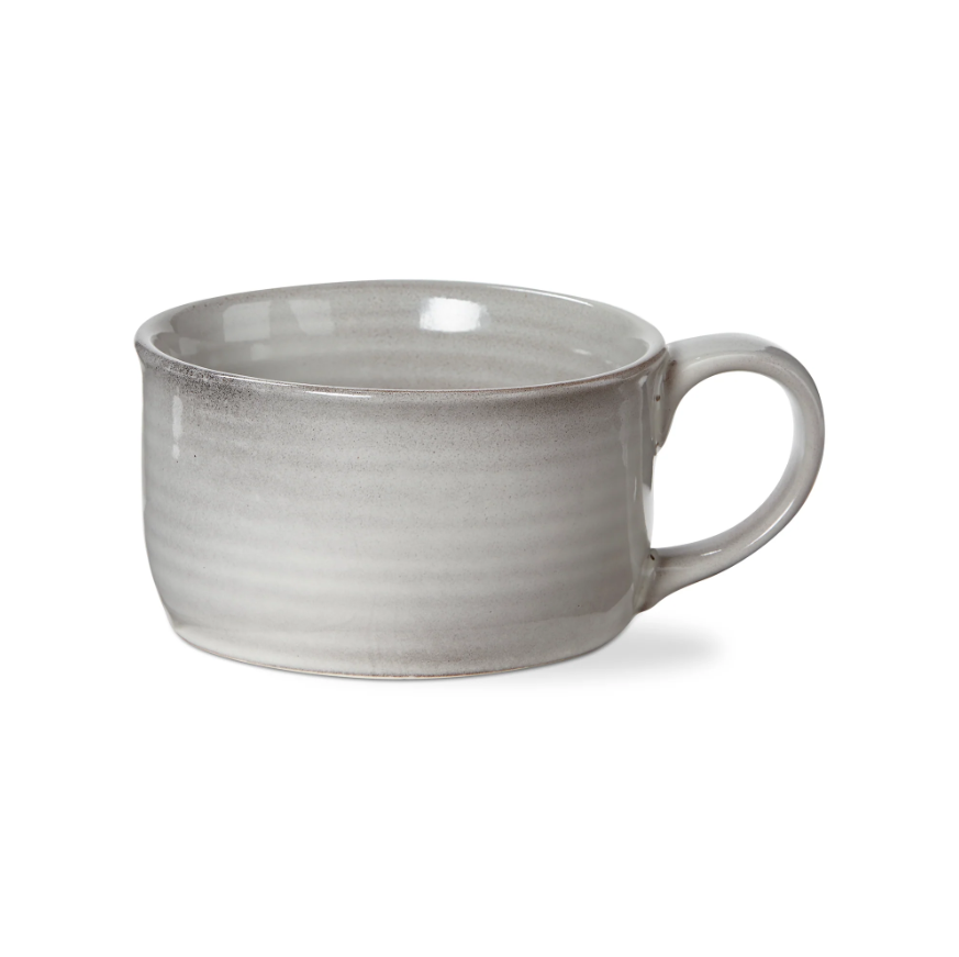 Stinson Soup Mug in stoneware with reactive glaze finish