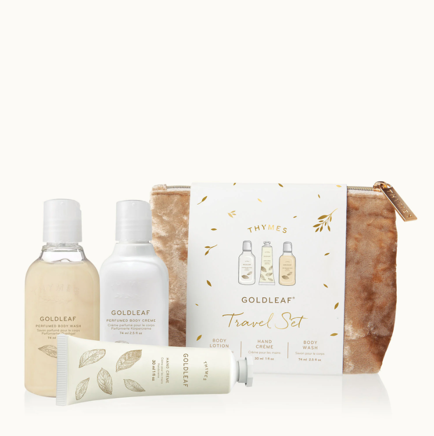 Thymes Travel Set Goldleaf