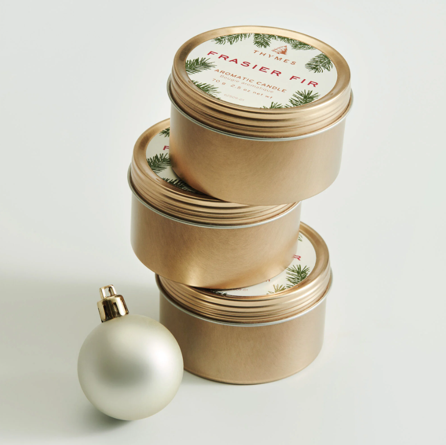 Thymes Travel Tin Candle Frasier Fur