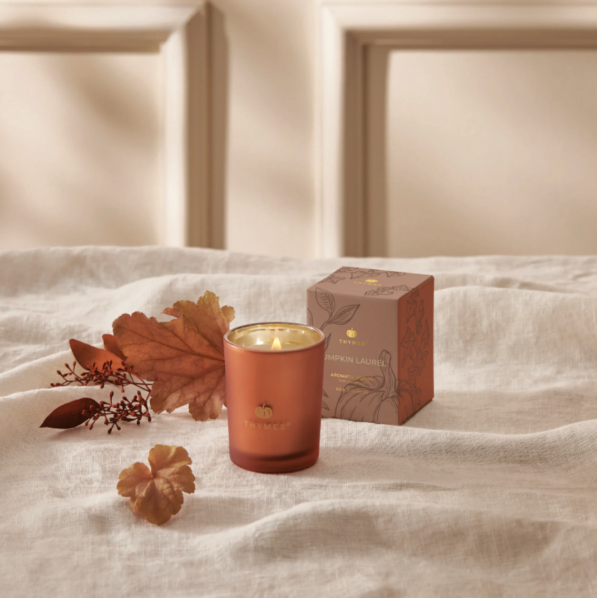 Thymes Votive Candle - 2oz. Pumpkin Laurel