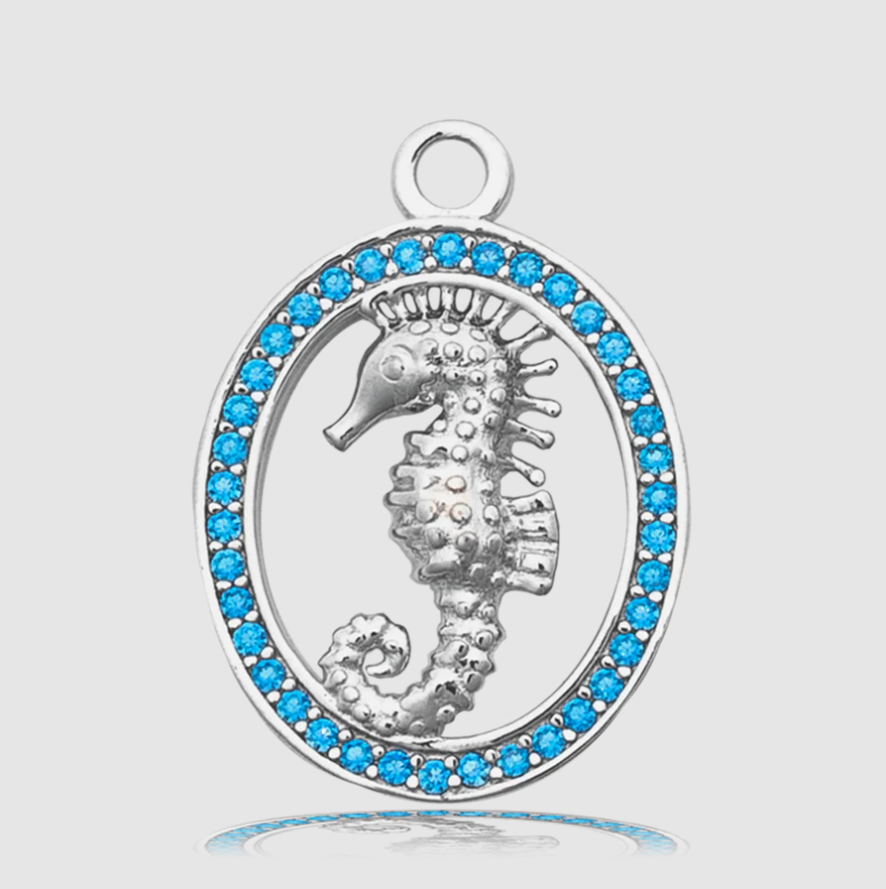 Tiffany Jazelle Seahorse Charm