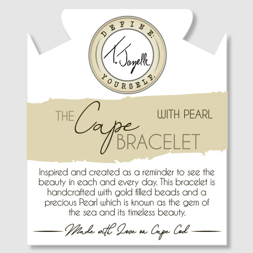 Tiffany Jazelle The Cape Bracelet - Gold Filled with Pearl Ball