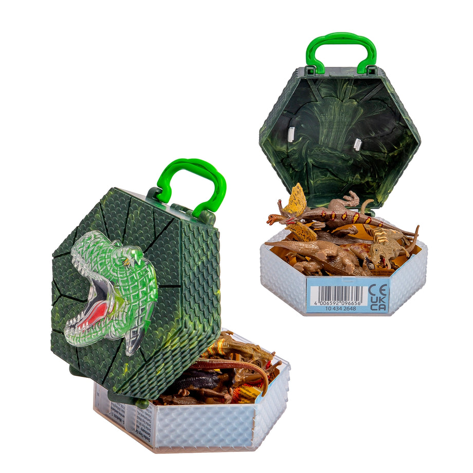 Dinosaurs in Carry Case | Portable Dinosaur Toy Set – Daisy