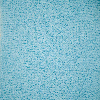 Van Klee Tissue Knit Poncho Powder Blue
