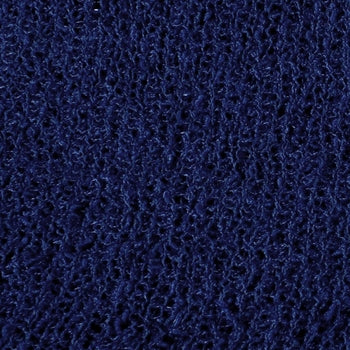 Van Klee Tissue Knit Poncho Navy