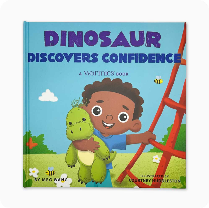 Warmies® Book Dinosaur Discovers Confidence