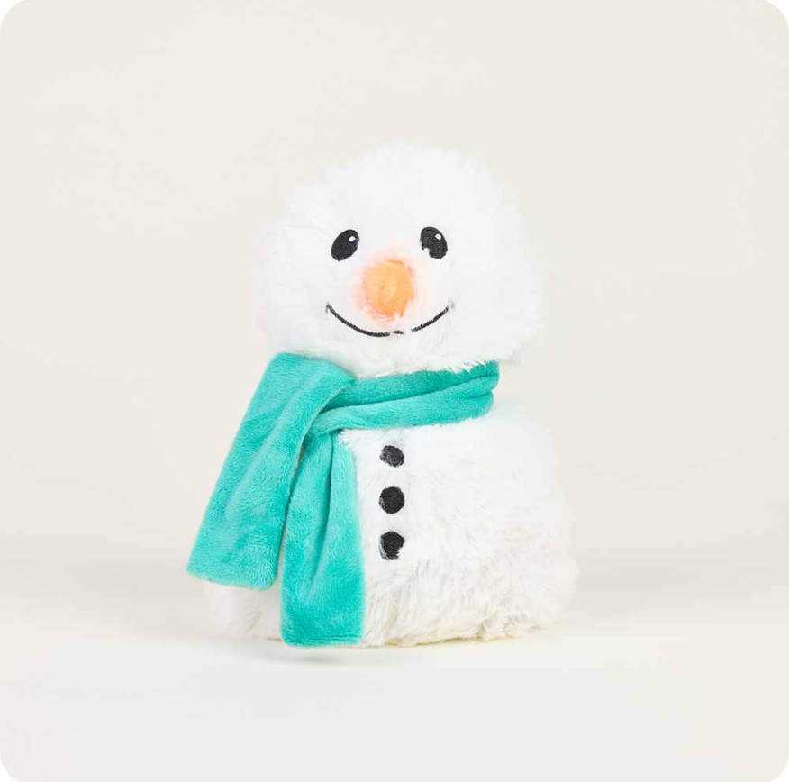 Warmies® Green Scarf Snowman Junior