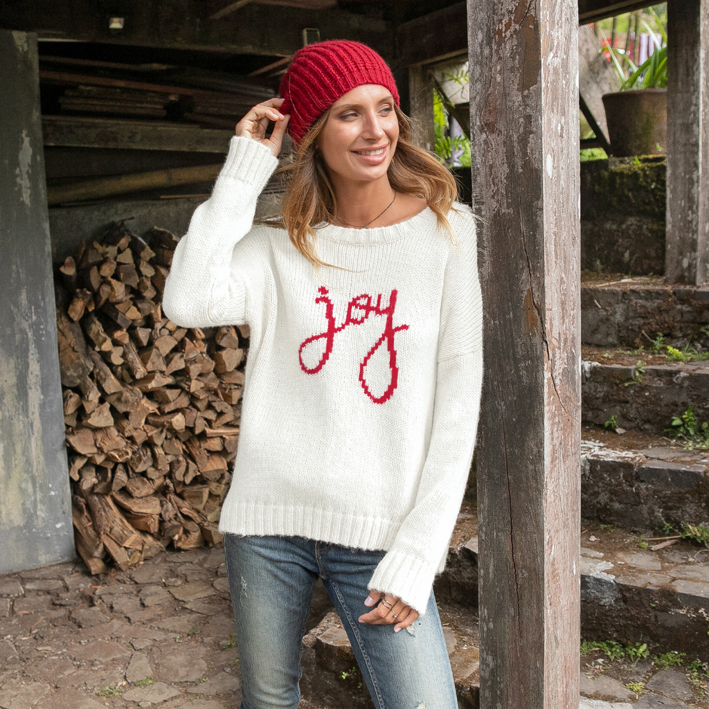Wooden Ships Joy To The World Sweater