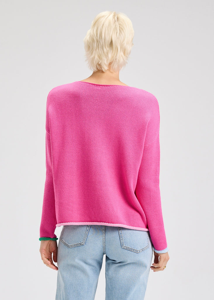 Zaket & Plover Chunky Cotton Essential Sweater