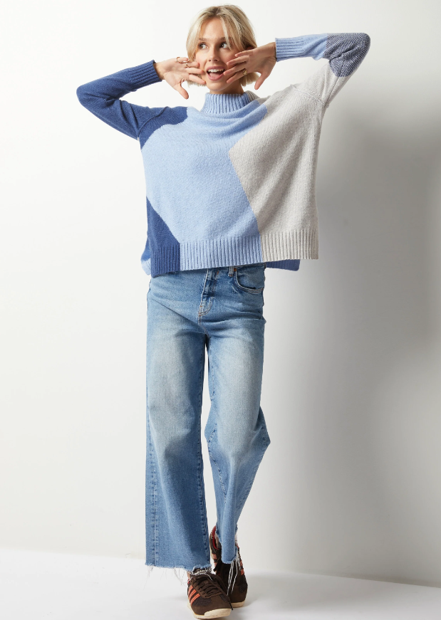 Zaket & Plover Ziggy Zag Sweater