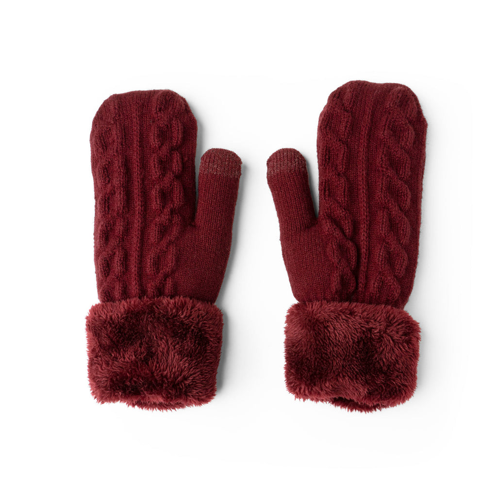 Britt’s Knits® Originals Mittens Maroon