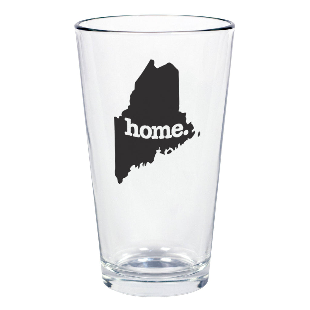 Launch Pad Gifts home. Pint Glass - Maine