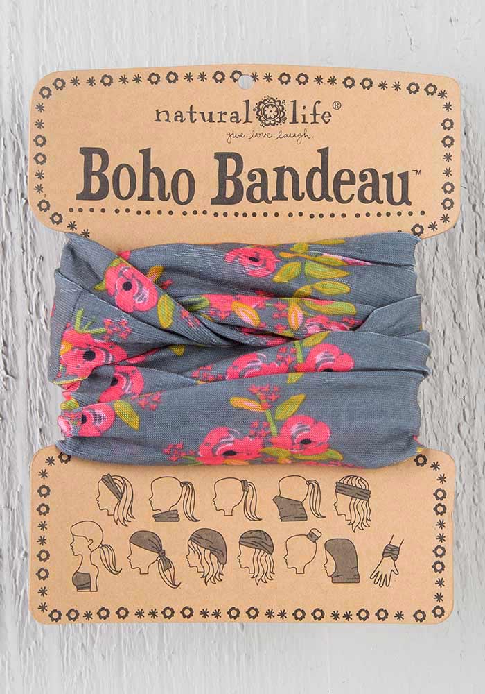 Boho Bandeau Neon Daisies Calico