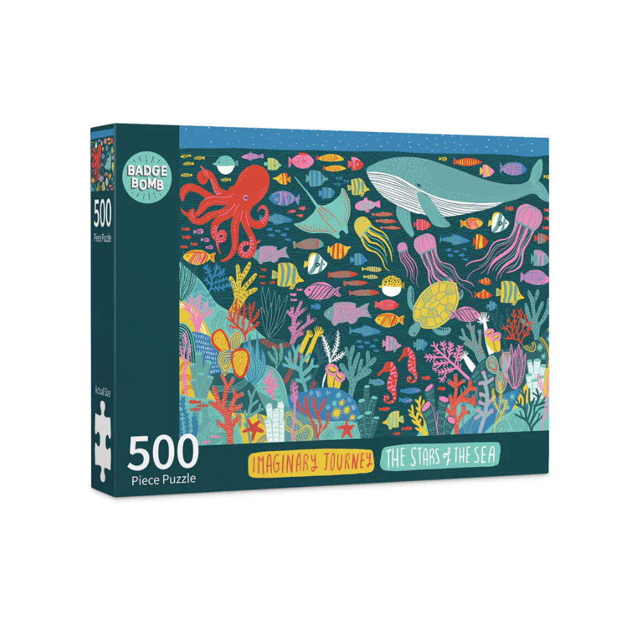 Badge Bomb The Stars of the Sea 500 Piece Puzzle