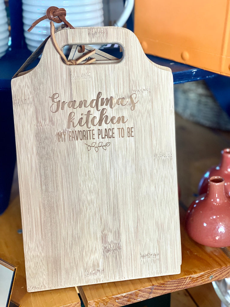 Grandma's Kitchen Cutting Board