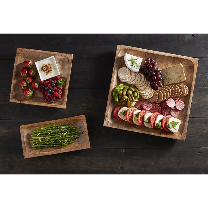 Creative Brands Small Wooden Tray 