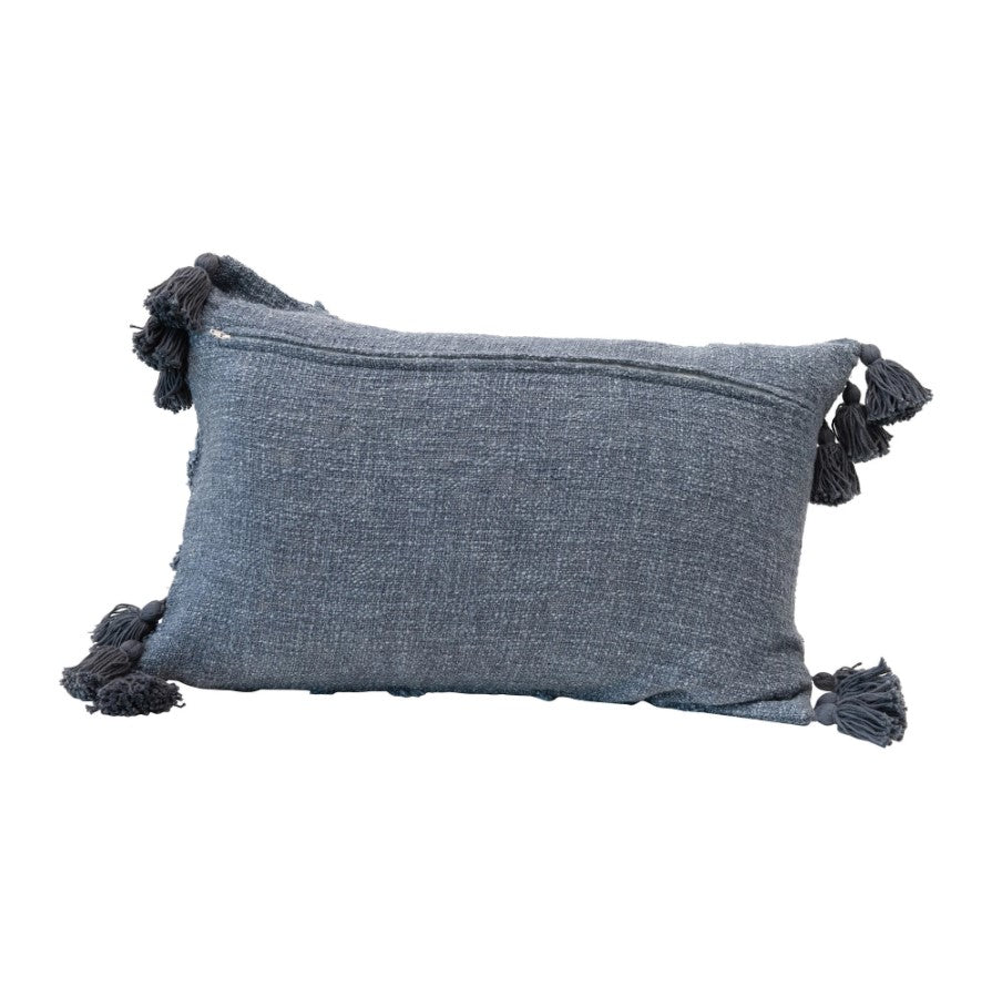 Rectangle pillow hidden zipper
