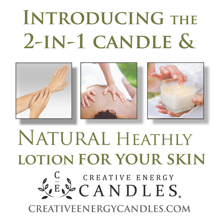 Creative Energy Candles Citrus Basil & Wild Mint Lotion Candle