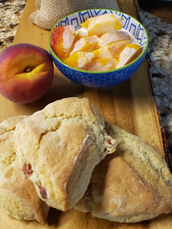 Dr Pete's Foods Peaches and Cream Scone Mix