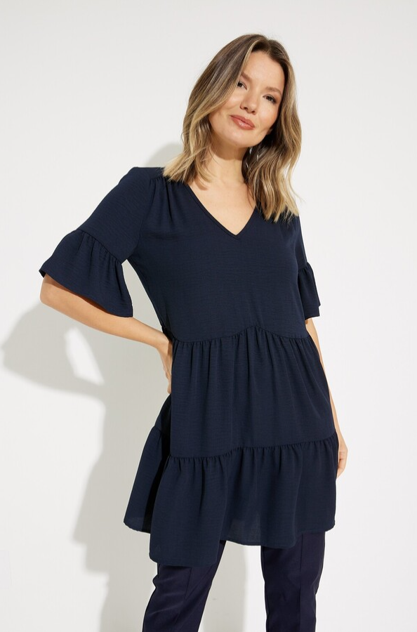 Joseph Ribkoff Layered Tunic Dress Daisy Trading Co. Joseph Ribkoff Layered Tunic Dress Daisy Trading Co.