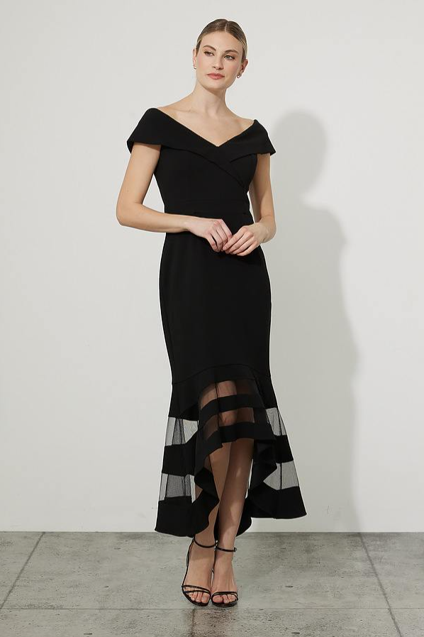 joseph ribkoff off the shoulder dress Joseph Ribkoff Off-Shoulder Dress Daisy Trading Co