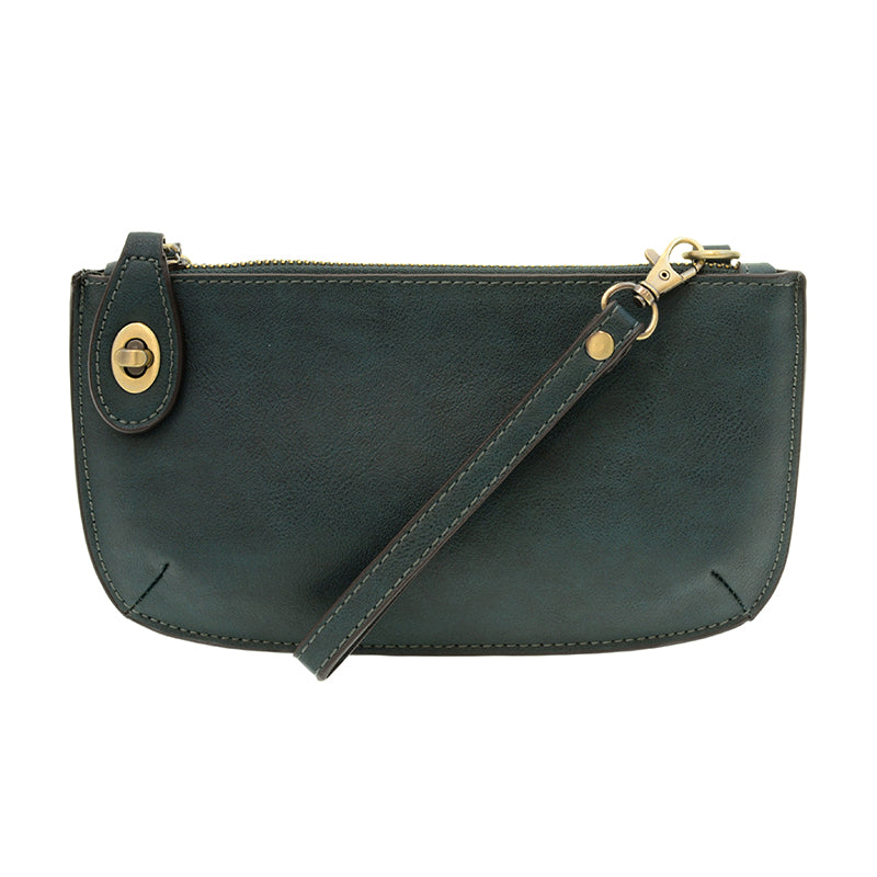 Joy Susan Crossbody Wristlet Clutch Dark Teal