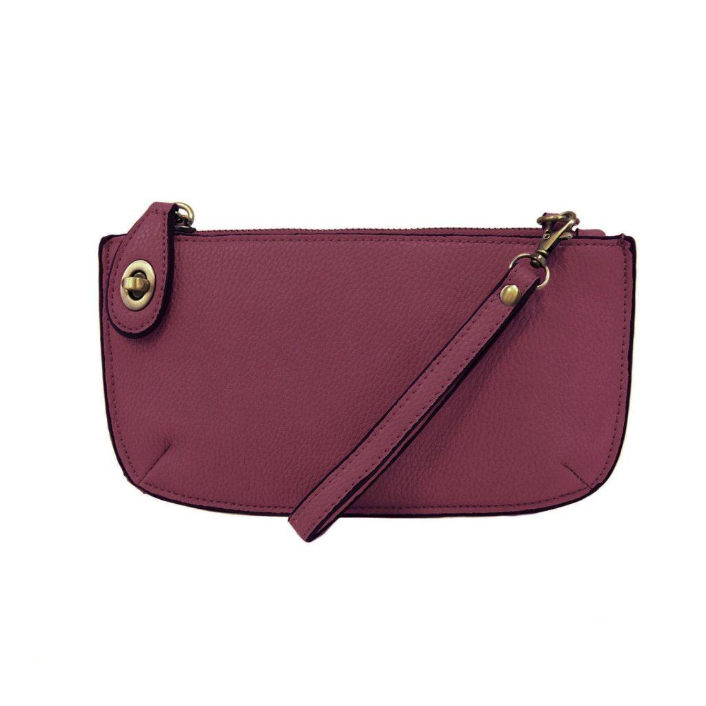 Joy Susan Crossbody Wristlet Clutch Mulberry