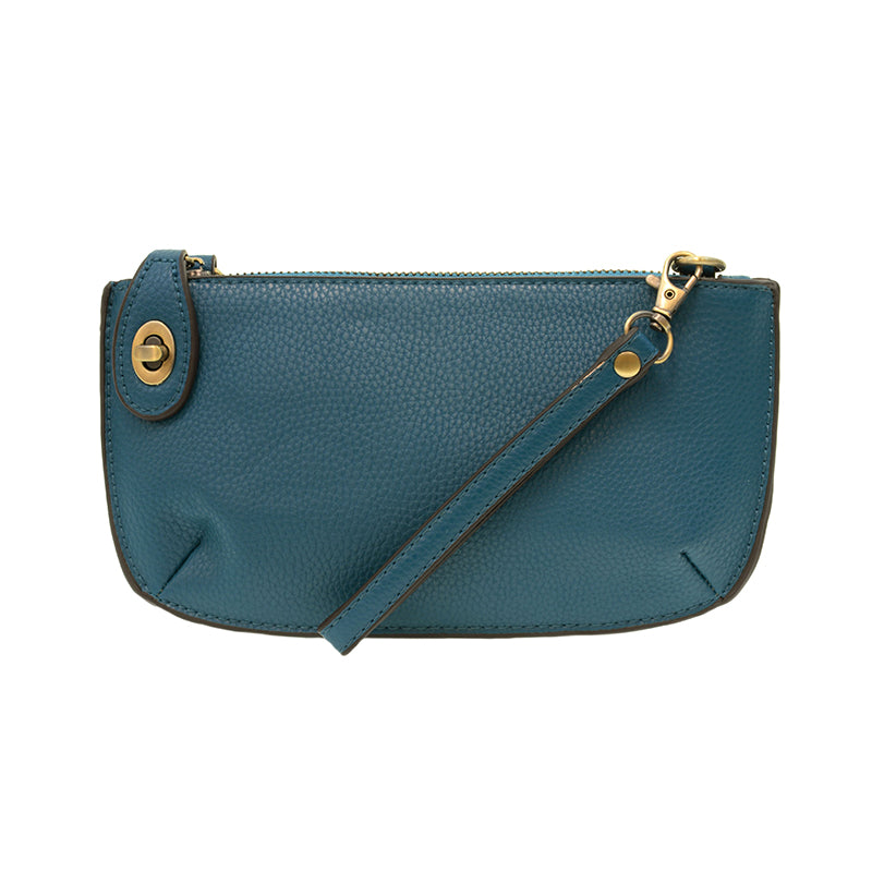 Joy Susan Crossbody Wristlet Clutch Peacock