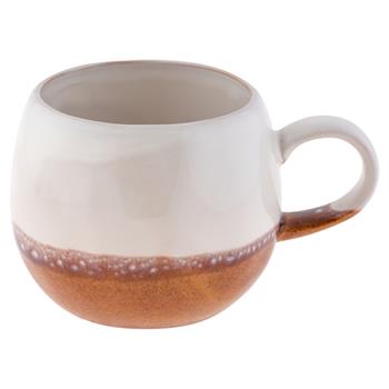 Latte Mug  Cup of Joy by Natural Life With Gold Tone Handle Gift Box