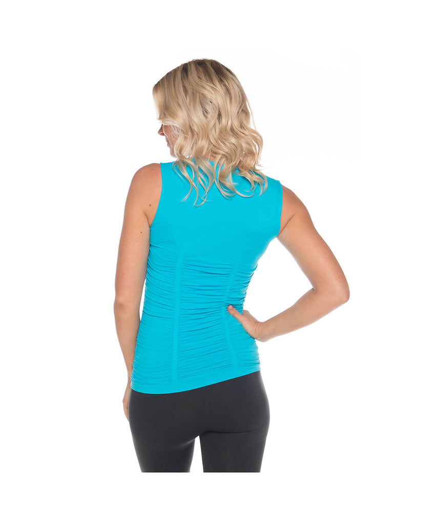 Last Tango Ruched Seamless 3 Panel Top