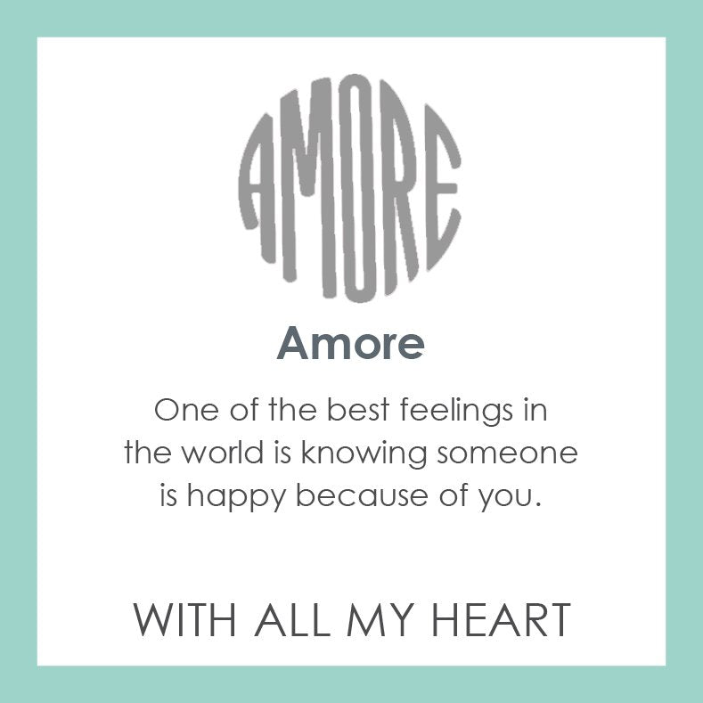 Lola Jewelry Amore Pendant: With All My Heart