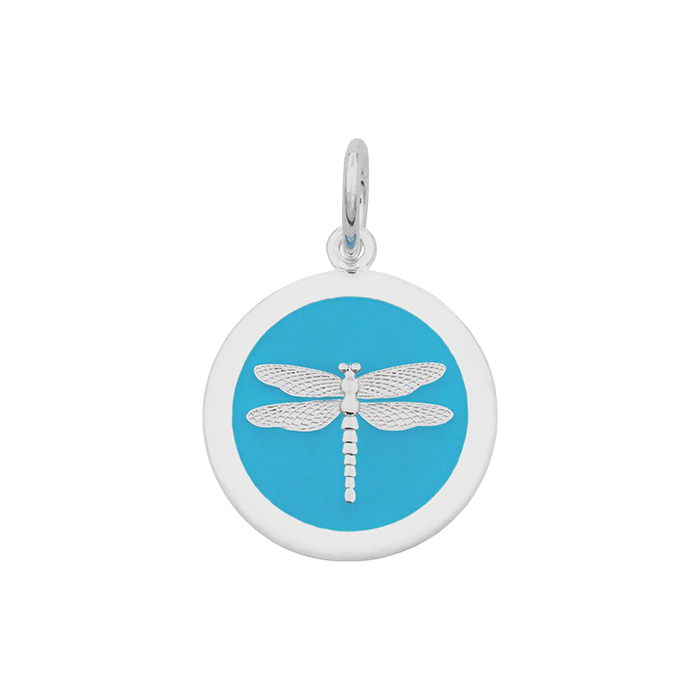 Lola Jewelry Dragonfly Pendant Turquoise